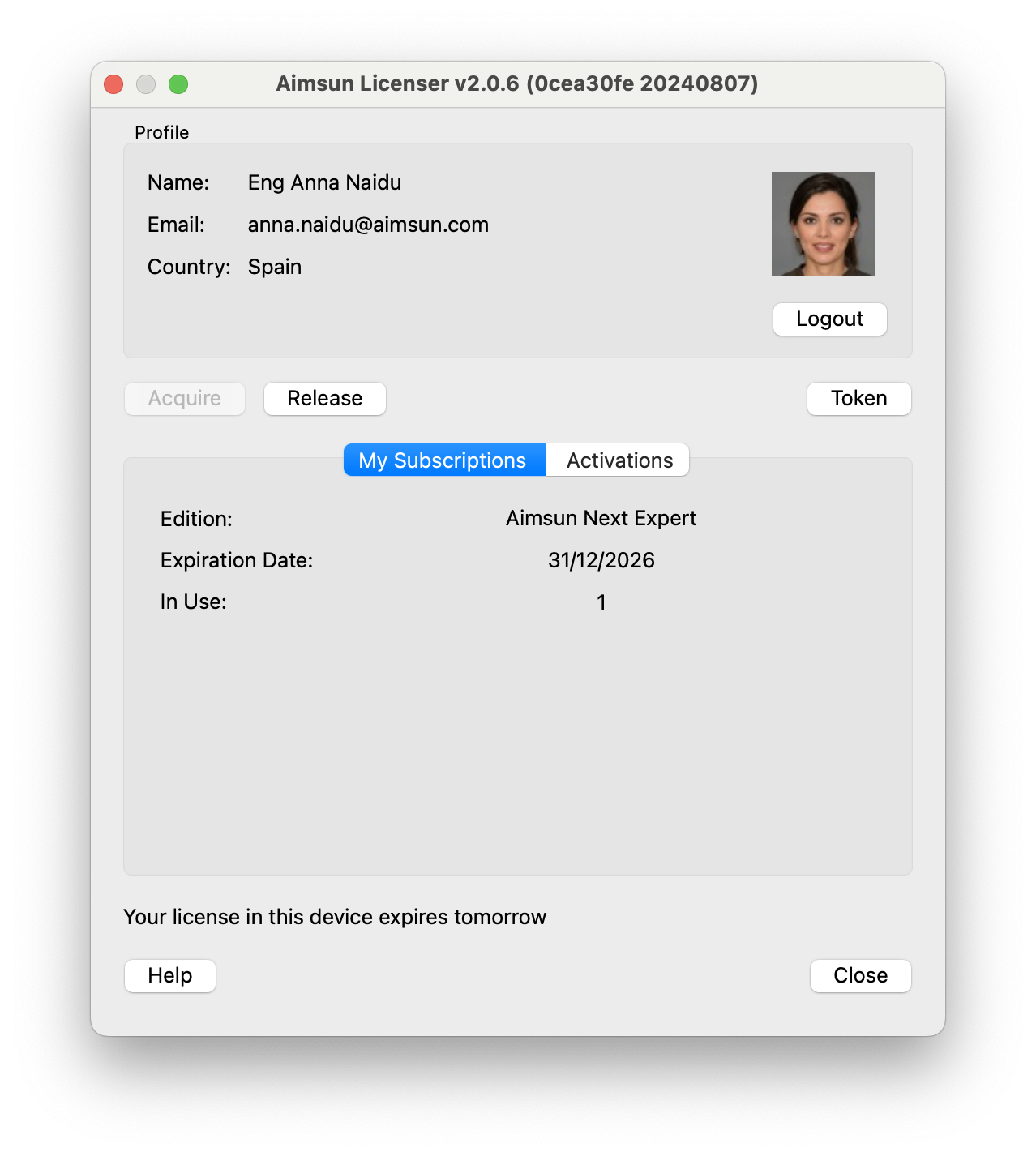 Aimsun Licenser