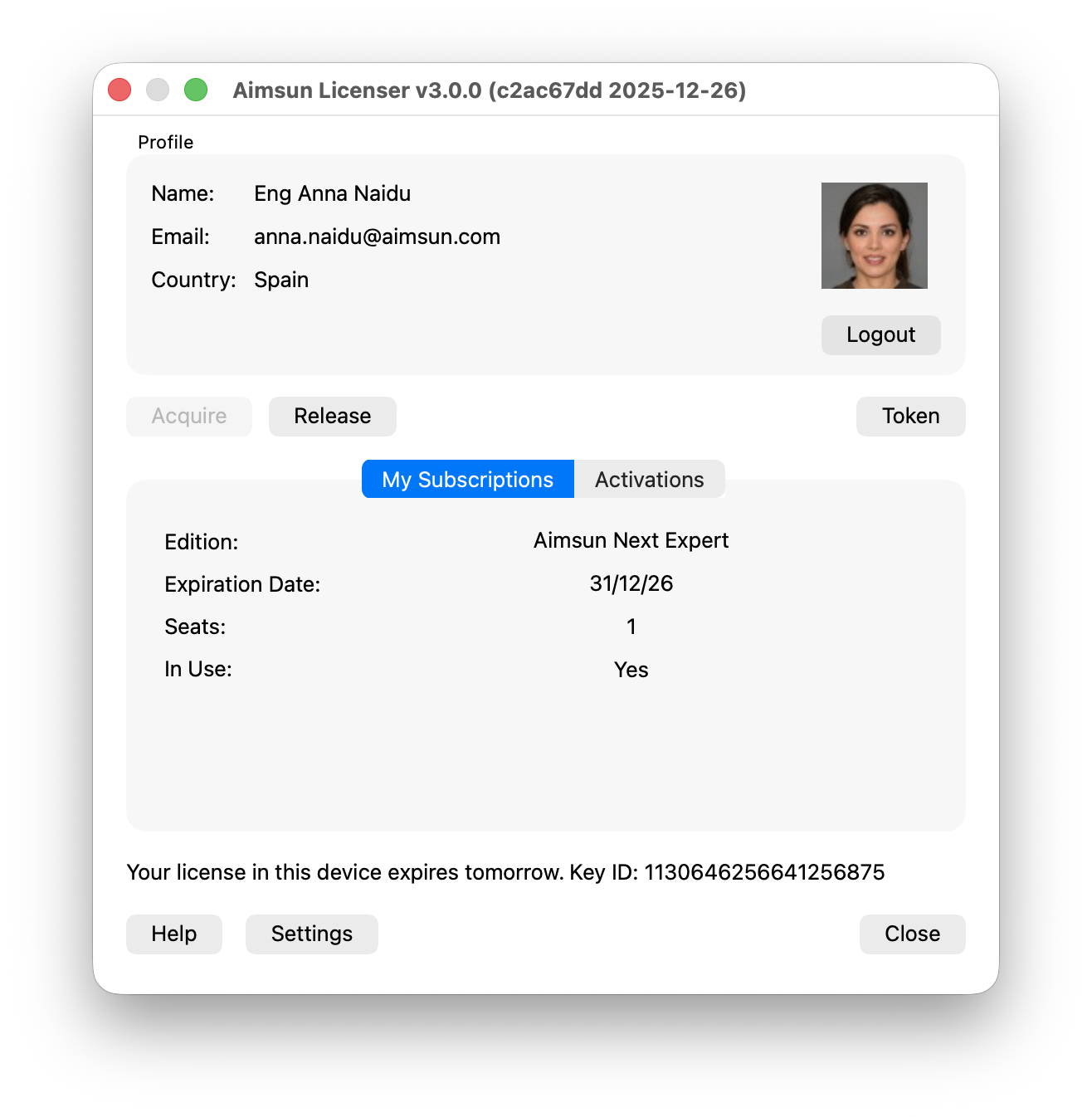 Aimsun Licenser