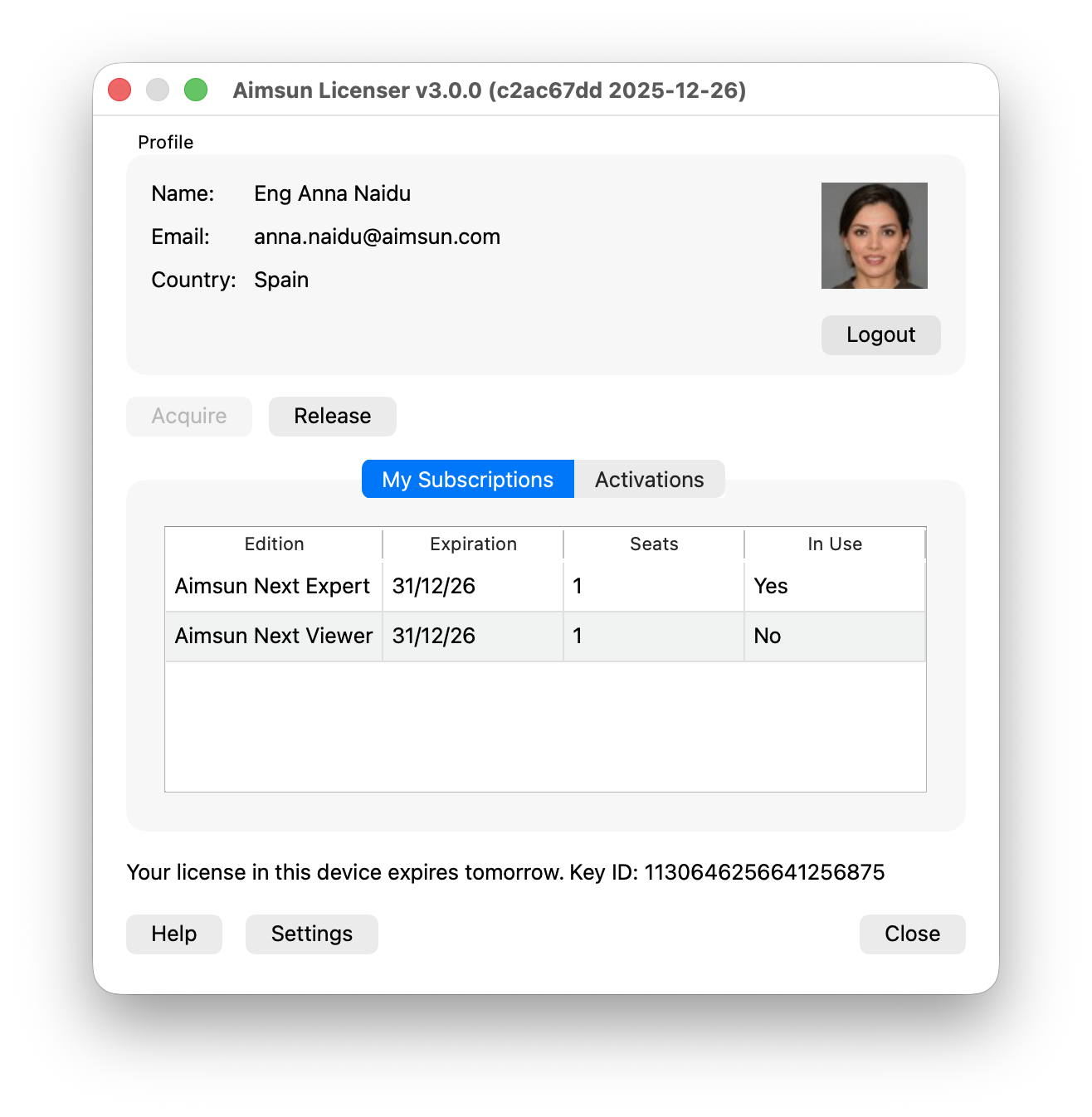 Aimsun Licenser