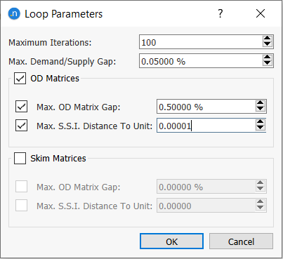 Four Step Loop Parameters