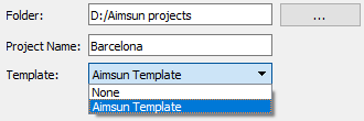 Selecting a Template