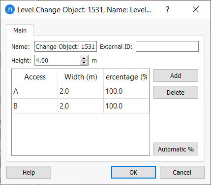 Level Change Editor