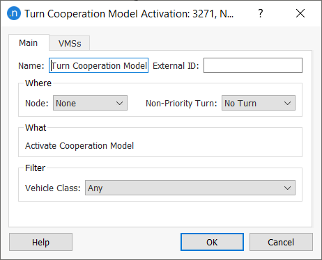 Turn Cooperation Model Activation Editor
