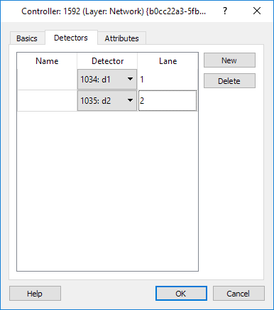SCATS RMS Controller Editor (Detectors folder)