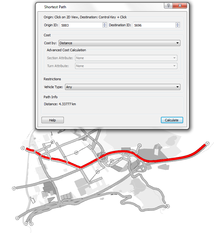 Static Shortest Path