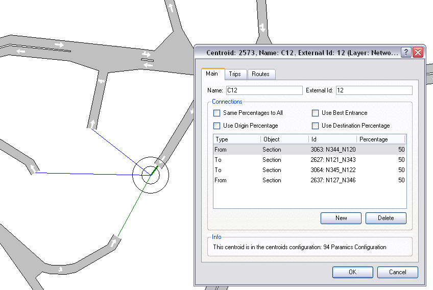 Importing centroids