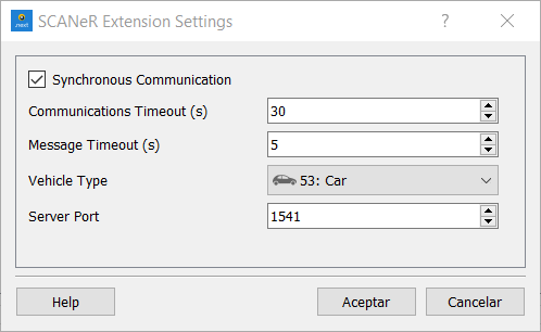 SCANeR Extension Activation