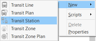 Creating a New Transit Station