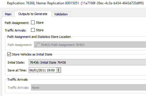 Automatic Store of an Initial State