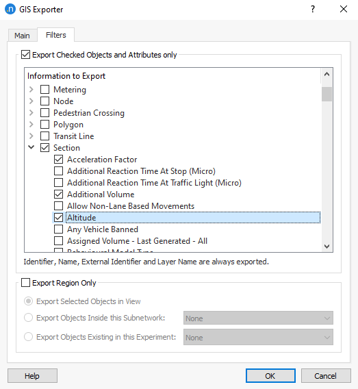 GIS Export