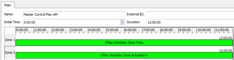 Zone selection button