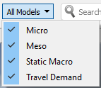 Models menu