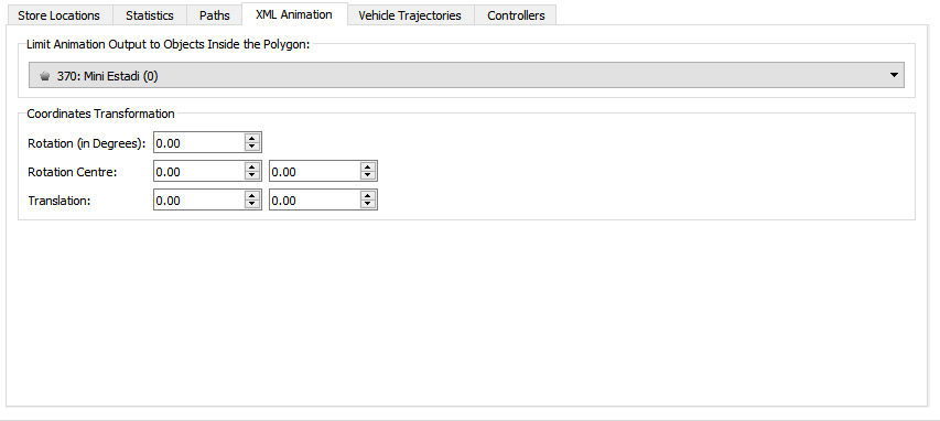 Dynamic Scenario XML Animation Tab 