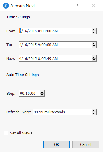  Set Time Dialog