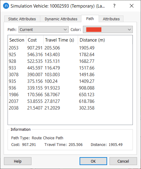 Simulation Vehicle - Path folder