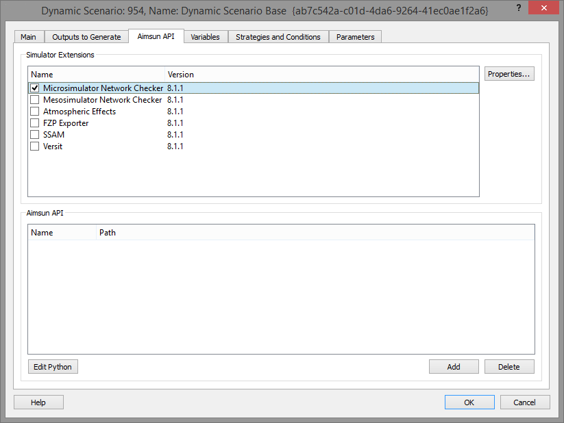 Enabling the Microsimulator Network Checker