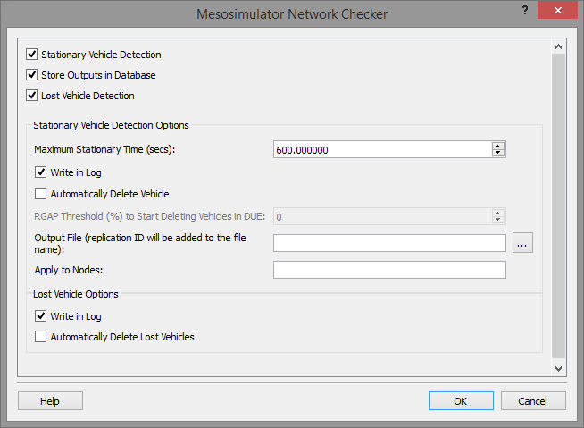 Mesosimulator Dynamic Network Checker