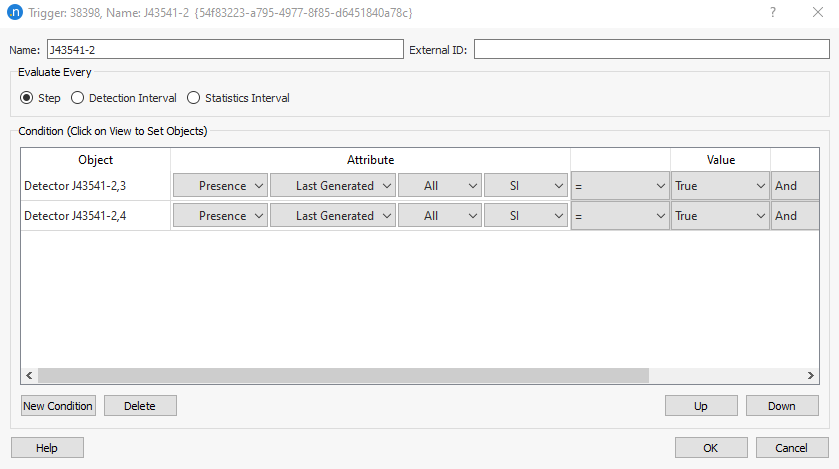 SCOOT Controller Editor (Detectors folder)