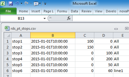 Transit OD Adjustment Real Data Set Detector Counts