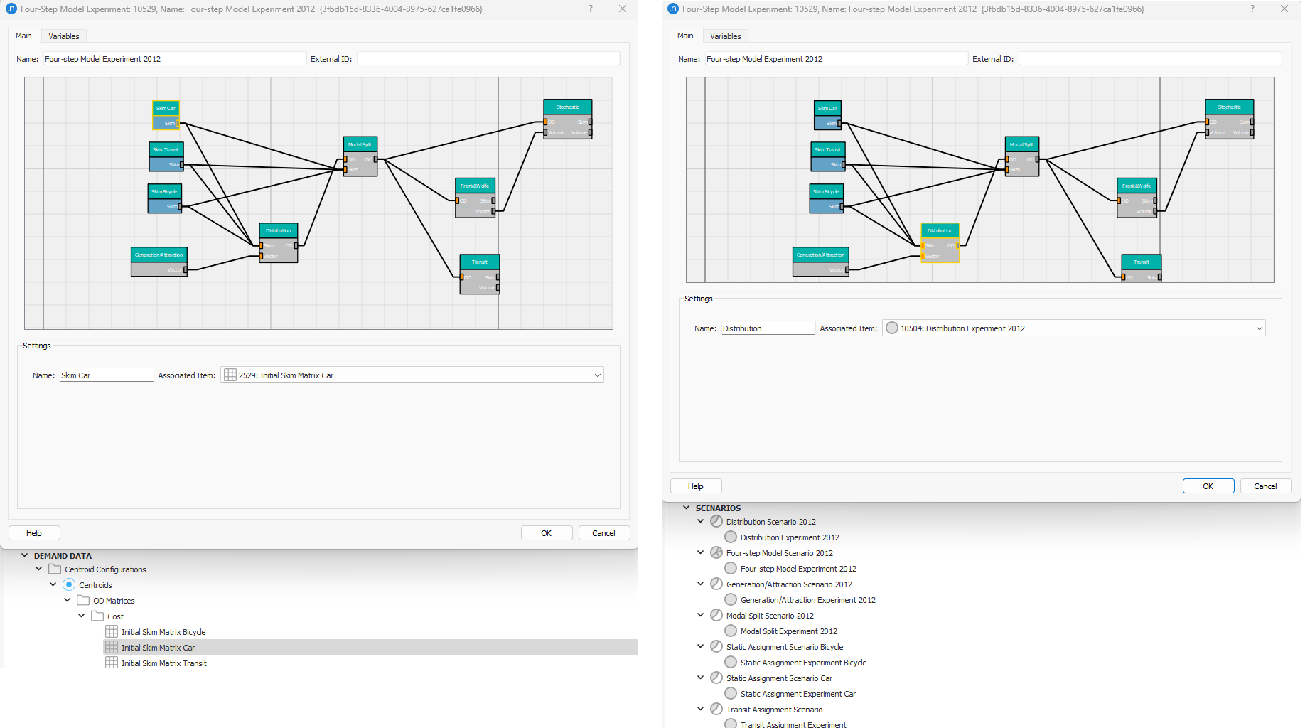 Four-Step Model Experiment Main