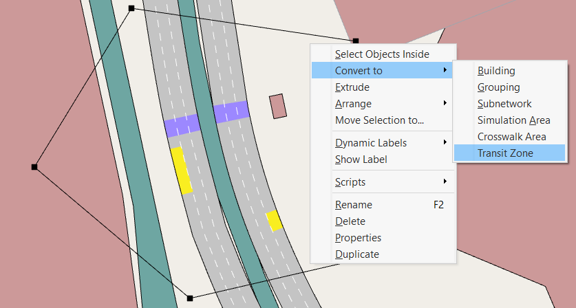 Transit Zone Polygon