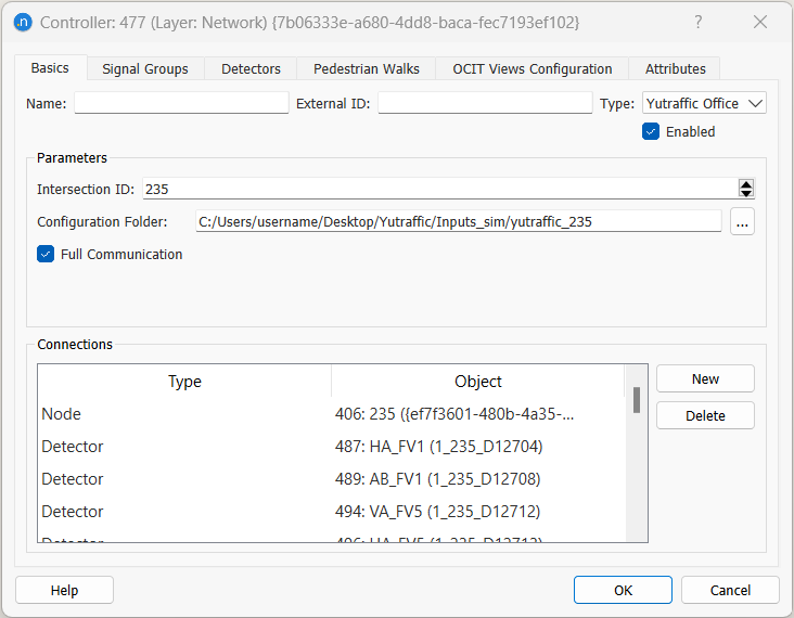 Yutraffic Controller Configuration