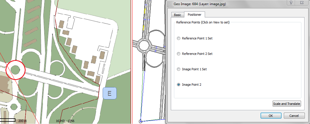 Selecting corresponding image point 2