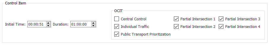 OCIT parameters