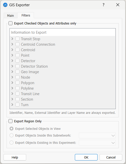 GIS Export