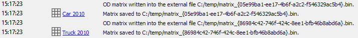 Matrix External Location