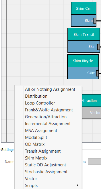 Four-Step Model Experiment