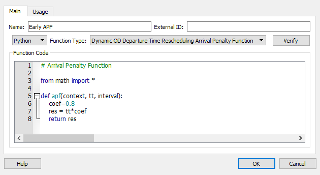 Dynamic OD Departure Time Rescheduling Experiment