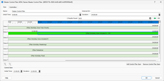 Master Control Plan Filter by Node ID