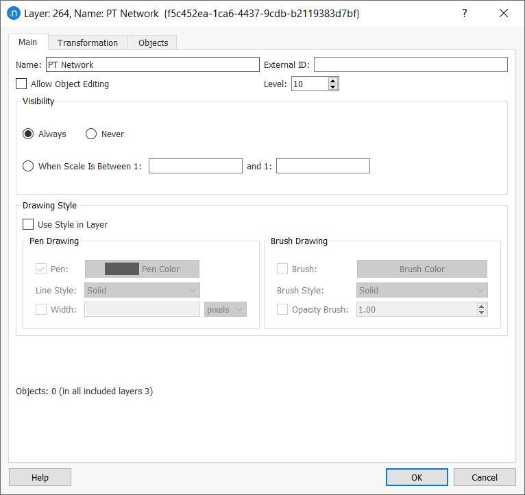 Layer Properties