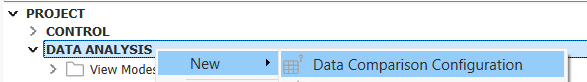 Data Comparison Dialog