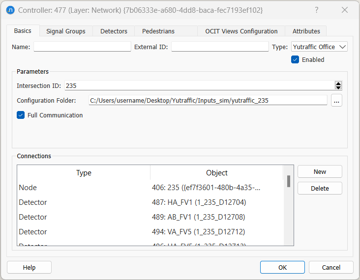 Yutraffic Controller Configuration