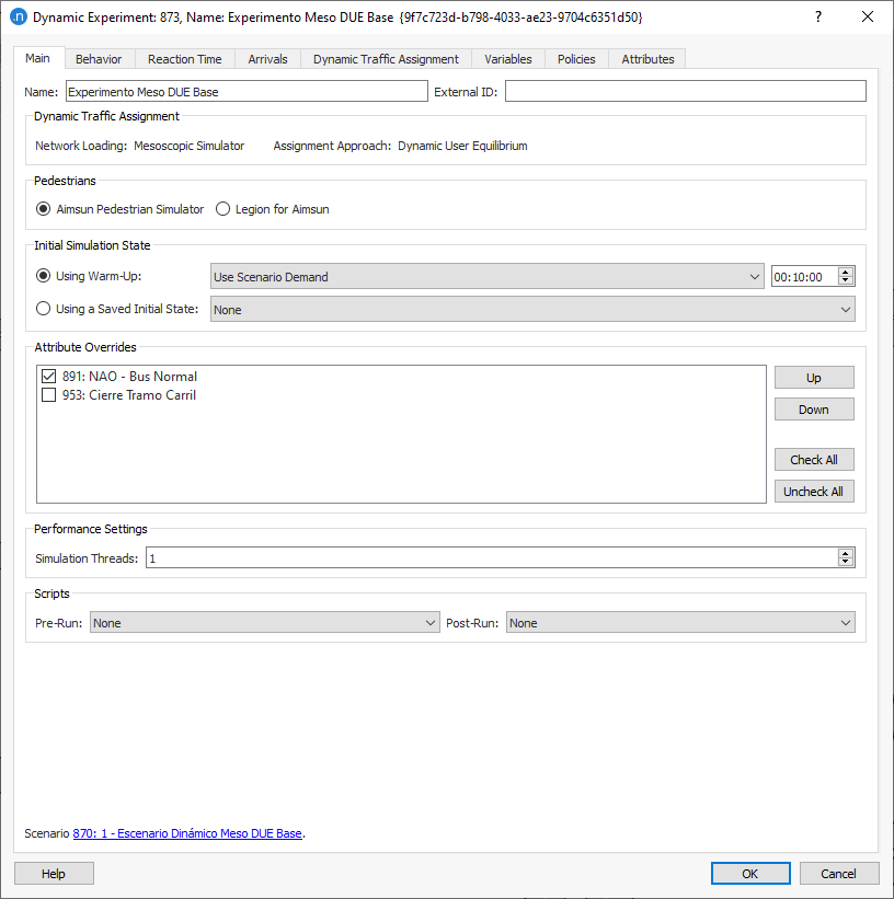 Override object selection