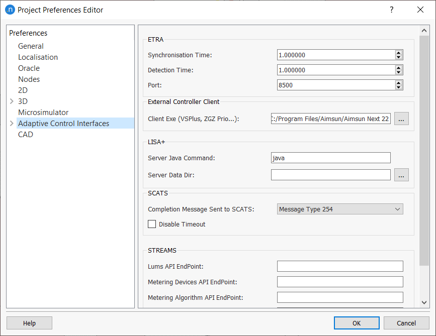 vs|plus preferences dialog