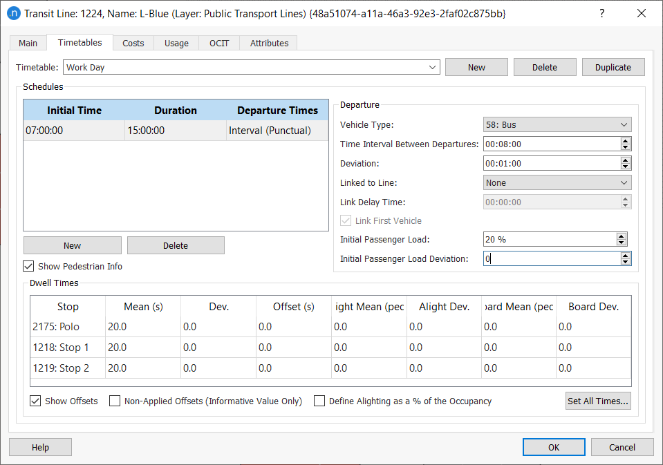 Pedestrian Transit Line Pedestrian Transit Line