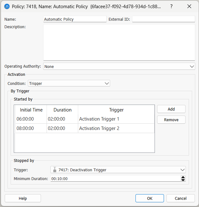 Policy editor Policy Editor