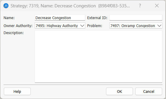 Strategy editor Strategy editor