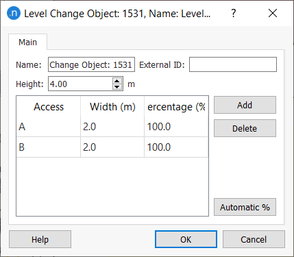 Level Change Editor Level Change Editor