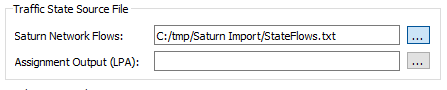 Traffic State Import Traffic State Import
