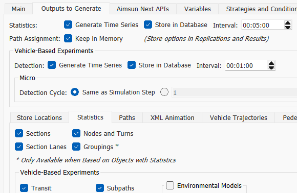Transit Statistics Active