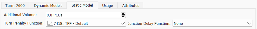 Static Model turn attributes