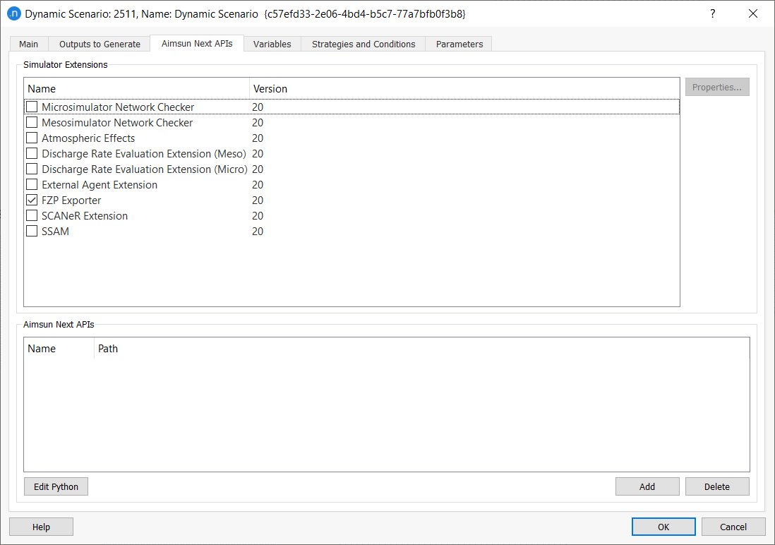 FZP Exporter activation